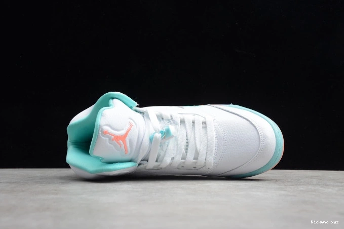 440892-100 GS Jordan Light Aqua Air 5 0714